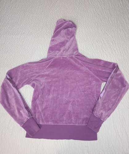 Maglione Guess Grande Viola Felpa con Felpa con Felpa con Cerniera a Righe 2000 Maglione VINTAGE - Foto 2 di 4