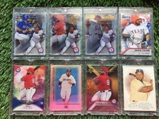 LOT OF (8)  Prince Fielder 1/1 Blank Back Topps Vault  COA