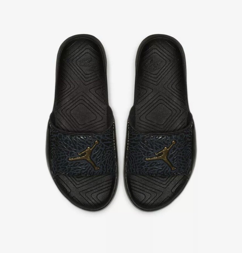 jordan hydro 7 v2 black gold