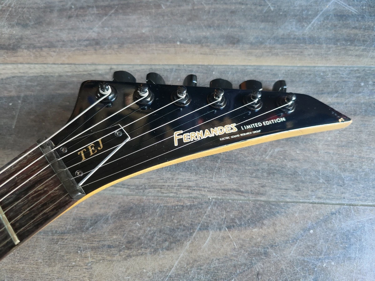 1980's Fernandes Japan Limited Edition TEJ-45 Telecaster (Black)