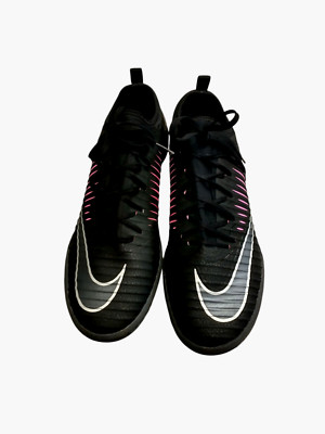 Nike Mercurial X Finale II IC 831975 006 Black Size US 12 Indoor Soccer Cleats