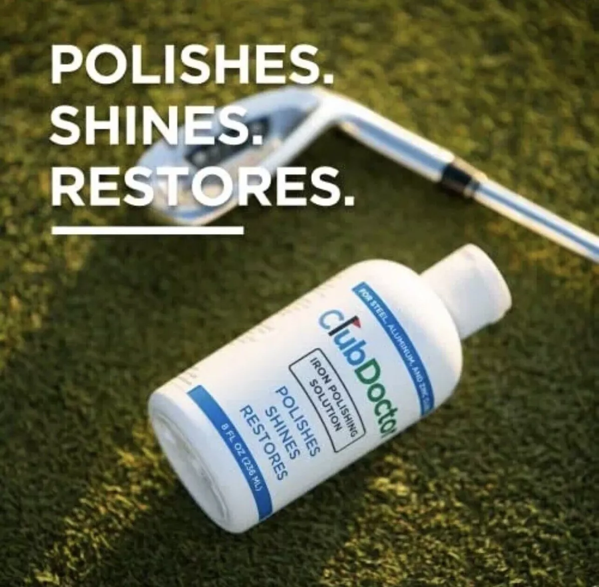 Iron Polishing Solution - Restore Your Golf Club - Club Doctor Golf