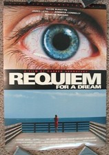 Requiem For A Dream 2000 Rare 13 x 19" Movie Poster Jennifer Connelly Jared Leto