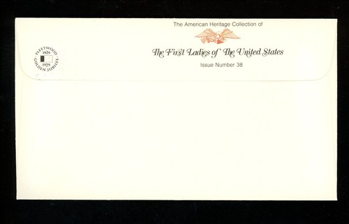 Commemorative Cover US First Ladies 1953-61 Mamie Eisenhower Iowa IA 1979 - Picture 2 of 2