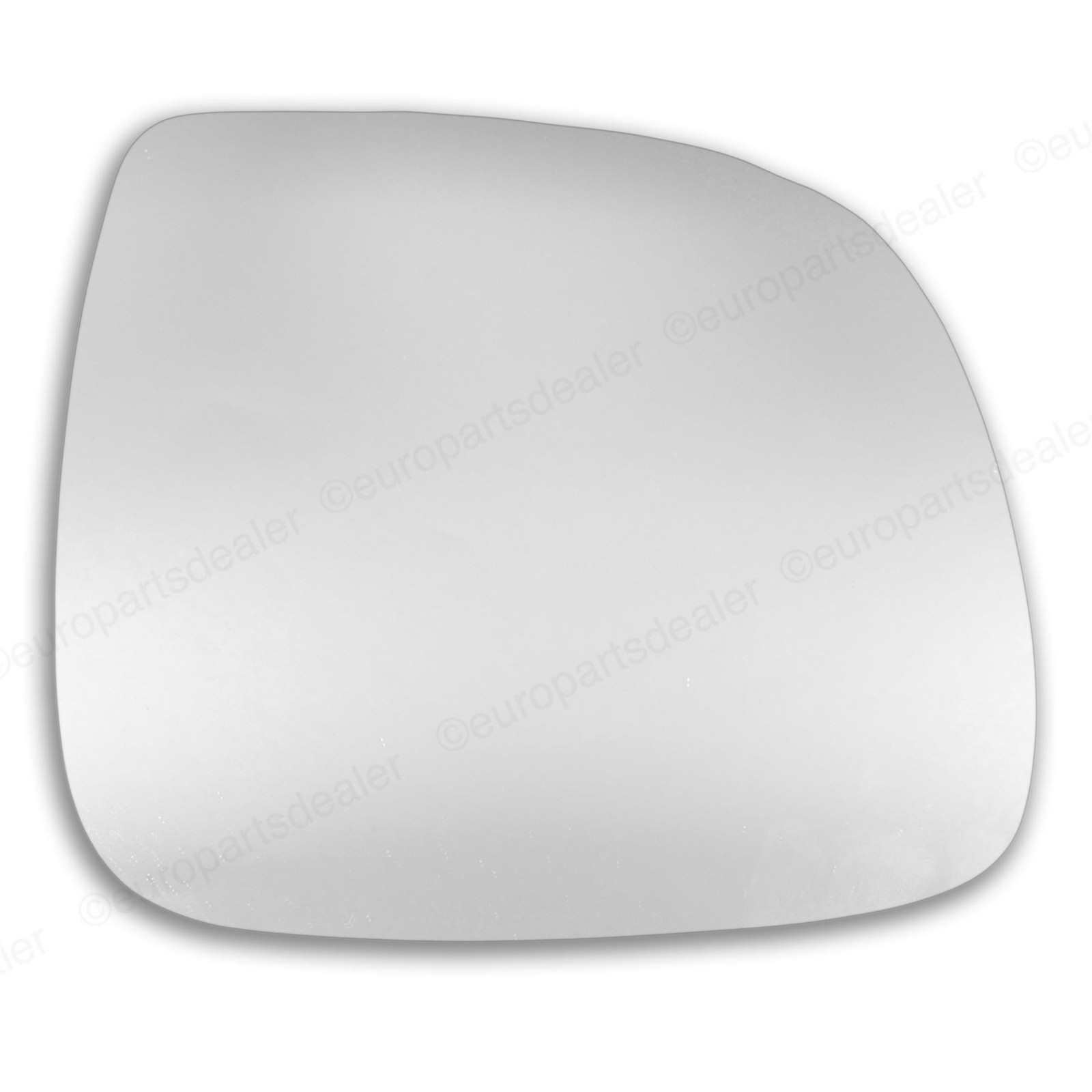 Driver Side CONVEX wing door mirror glass VW Transporter T5 2010-2016 Stick On