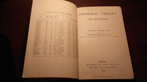 Chemical Theory for Beginners Dobbin and Walker 1896 MacMillan - Imagen 5 de 12