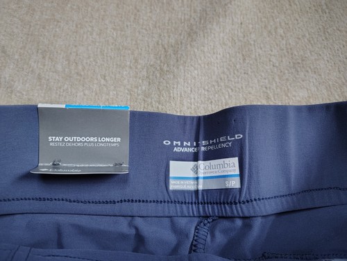 Columbia Damen Anytime Freizeit Capri Größe Small blau Omni Shield neu mit Etikett - Bild 4 von 9