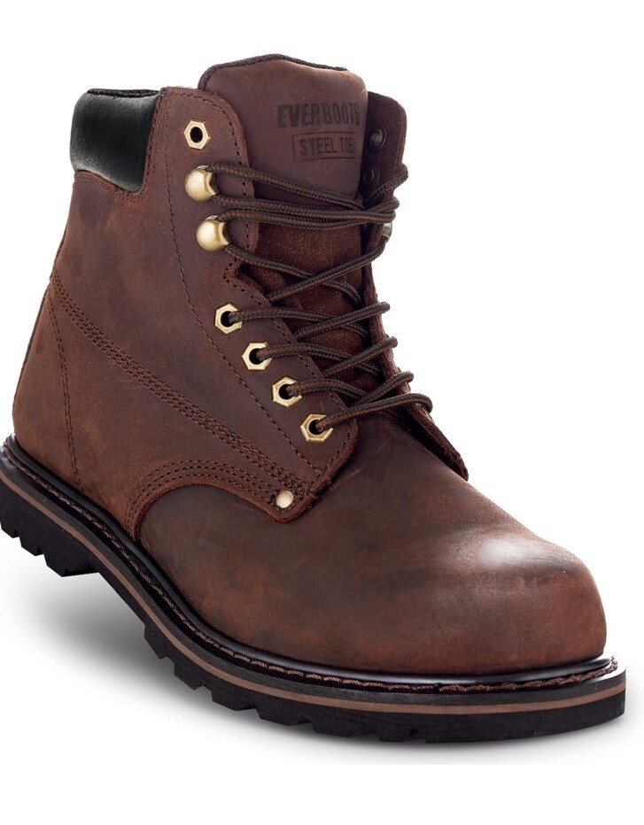 Men’s EverBoots Tan Work Boot Soft Toe Amazon.com | EVER BOOTS Waterproof Work Boots for Men  main image 4