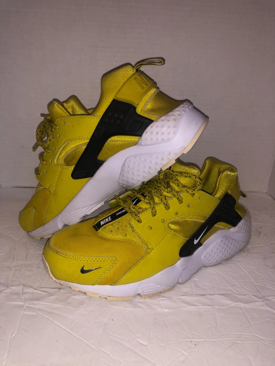 Huarache top jaune zip