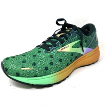 Brooks Ghost 14 Shoes Sneakers Men 9.5 Running Limited Edition Shamrock Clover