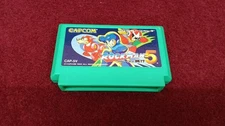 CAPCOM Famicom Soft Rockman 5 Used