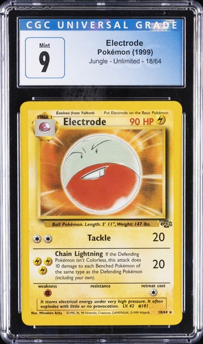 Electrode (Unlimited) graded CGC 9 for sale on eBay