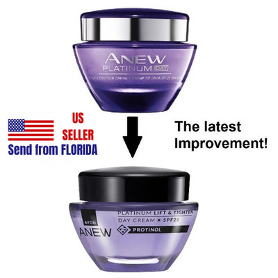Avon Anew Platinum Lift & Tighten SPF20 Day Cream 50ml, with Protinol