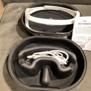 Re-Timer Light Therapy Glasses White w/ Carry Case & USB Cable
