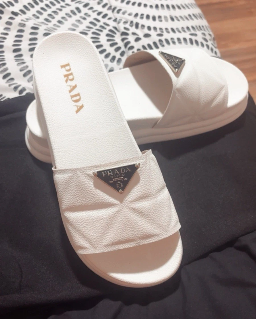 PRADA White Sandals for Women for sale | eBay