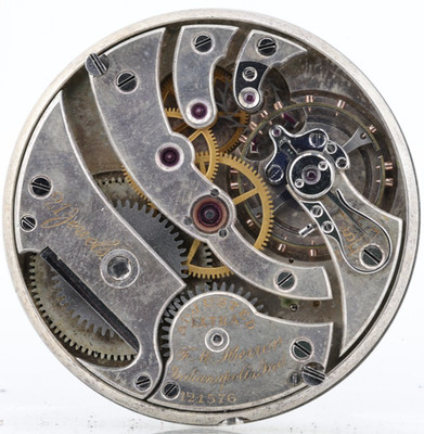 PATEK PHILIPPE 21j, 121576, FM HERRON INDIANAPOLIS POCKET WATCH MOVEMENT (IW)