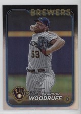 2024 Topps Series 1 Rainbow Foil Brandon Woodruff #103 b4d
