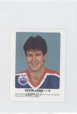 1984-85 Red Rooster Edmonton Oilers Grocery Store Issue Kevin Lowe HOF 0a4