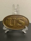 American Civil War Belt Buckle Non-Dug Original “Baby” U.S. Private Collection
