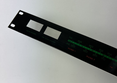 Scott R74S Dial Strip Panel Part