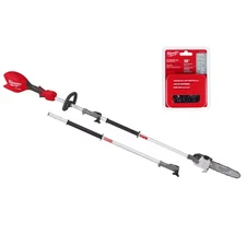 M18 FUEL 18V 10 In. Brushless Cordless Battery Powered Pole Saw with QUIK-LOK At