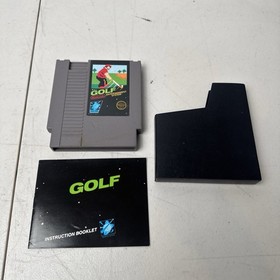 Golf (Nintendo Entertainment System, 1985) w/Manual & Sleeve Free Ship