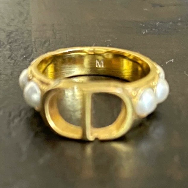 Christian Dior Ring In Fashion Rings for sale - eBay