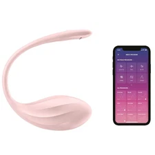 Satisfyer Ribbed Petal App Enabled Couples Vibrator with Remote Control