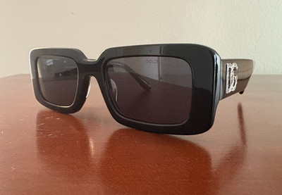 Dolce & Gabbana DG Sunglasses  4447B Black/Dark Grey (3355/87) 