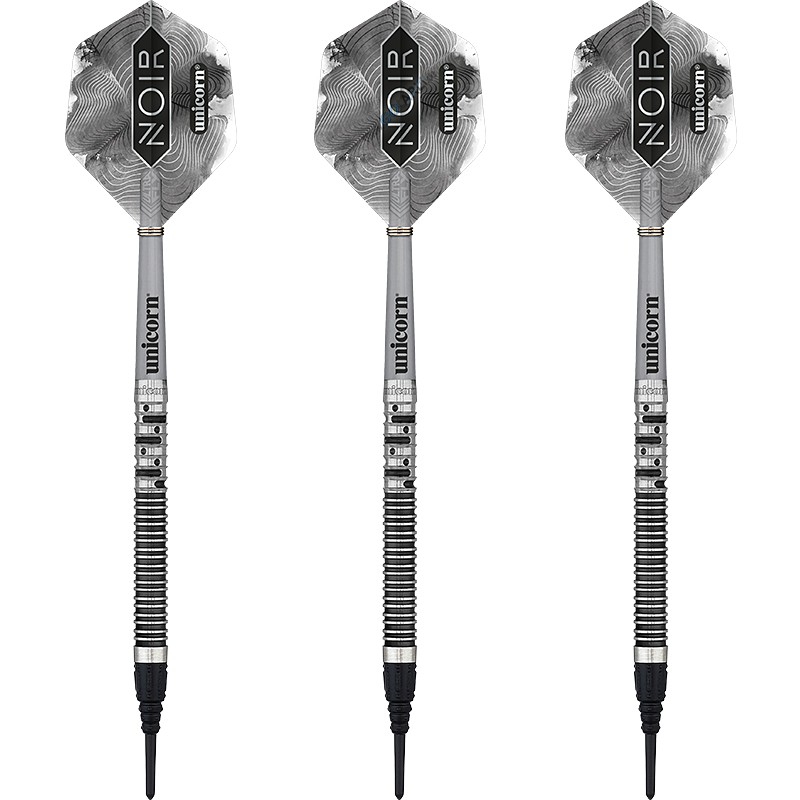 Мягкие дротики Unicorn Soft Darts Noir Gary Anderson Phase 5 с мягким наконечником из 80 вольфрама 25690₽