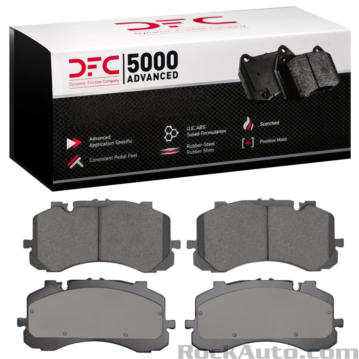 DYNAMIC FRICTION Front Brake Pads for Bentley Bentayga 2022 1551221409