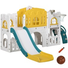 Kid-Safe Multi-Activity Center 8-in-1 Fun for Indoor Play Time