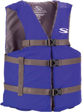 Adult Life Vest, USCG Approved Type III Life Jacket, PFD for Boating, Swimming,