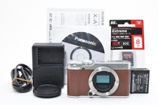 FUJIFILM X-A1 Mirrorless Digital Camera Brown Body From Japan Excellent 