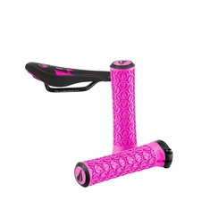 Premium SDG Components Bicycle Saddle & Grip Bundle Unisex, Lightweight,