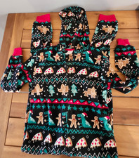 Cat  Jack Christmas Fleece Hooded 1-pc Pajamas Unisex Kids Medium, SOFT