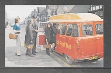 Postcard showing Post Bus at Tunbridge Wells Mayfield reprint 1978 Unused