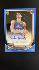 2025-26 Bowman - Topps Brooks Barnhizer RVA-BB Rookie Auto 103/150