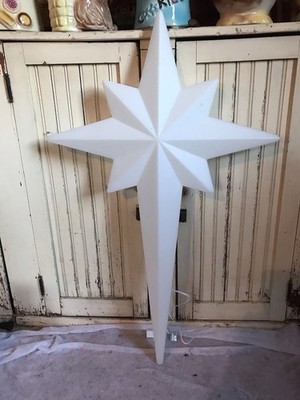 Blow Mold Nativity Star Bethlehem Union Products New Stock 39  PATRIOTIC