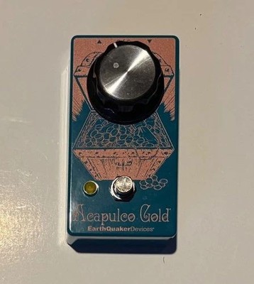 EarthQuaker Devices Acapulco Gold Water Blue Power Amp Distortion Pedal
