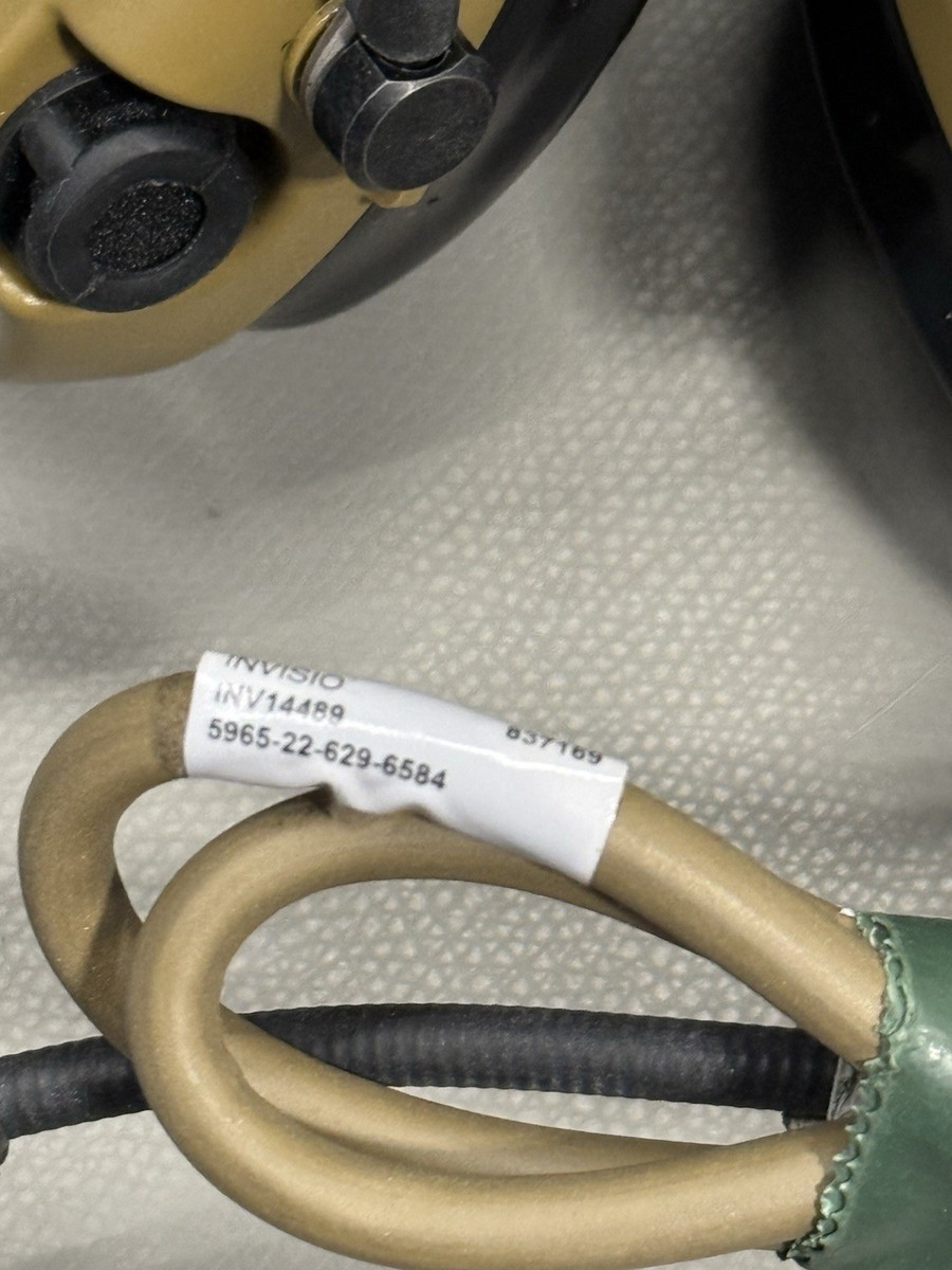 Invisio T5 Tactical Headset Neckband Gelcup HC01 Coyote Tan DEVGRU