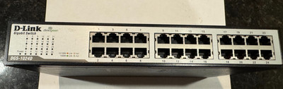 D-Link DGS-1024D 24-Ports Gigabit Ethernet SwitchnPre-owned