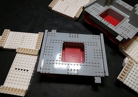 LEGO Boat Hull Vintage Pirates Redbeard 7075 47986 47983 Friends Cruiser 885