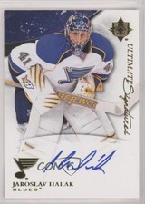 2010-11 Ultimate Collection Ultimate Signatures Jaroslav Halak #US-JH Auto 4f5