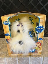 Vtg Pound Puppies Happy Waggin Pups NEW JAKKS Pacific 2000 White Electronic Dog