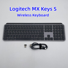 Logitech - MX Keys S for Mac Advanced Full-size Wireless Scissor Keyboard
