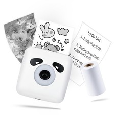 Sticker Printer, TP6S Print Pods Mini Printer, Portable Bluetooth Sticker Mak...