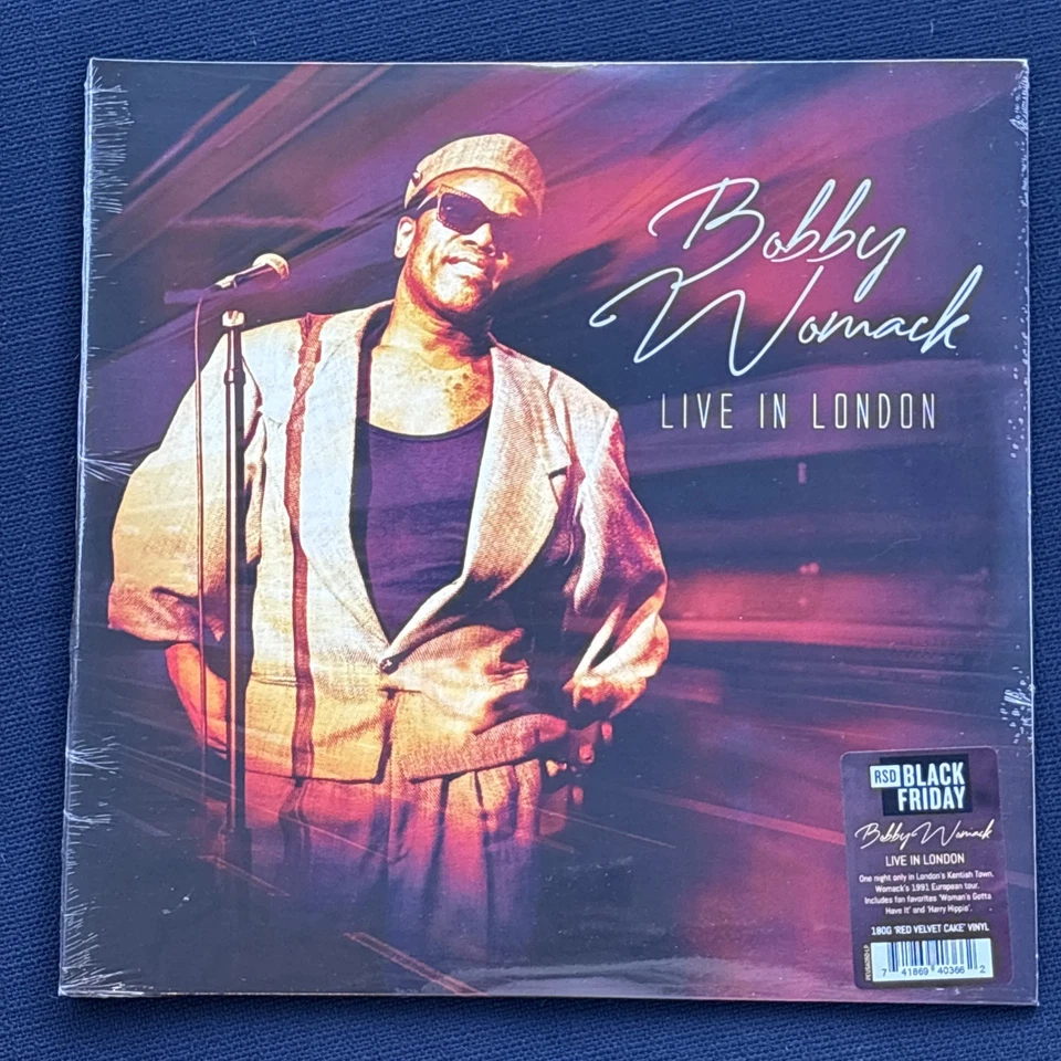 Bobby Womack - Live in London [NEW 2xLP] RED VELVET CAKE VINYL RSDBF 2025 - Imagem 2 de 4