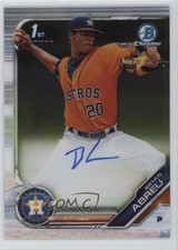 2019 Bowman Chrome Prospects Bryan Abreu #CPA-BA Auto 0za6