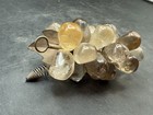 Vintage Smokey Quartz Stone Decorative Grape Cluster 4" — photo 3